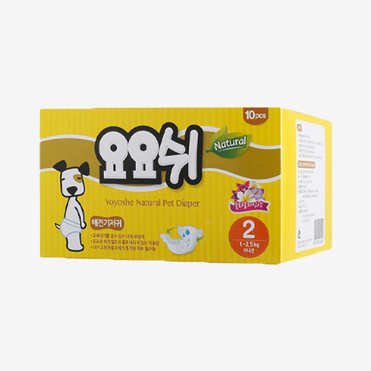 요요쉬 여아용 초미니 기저귀 (10매) 1번째 이미지