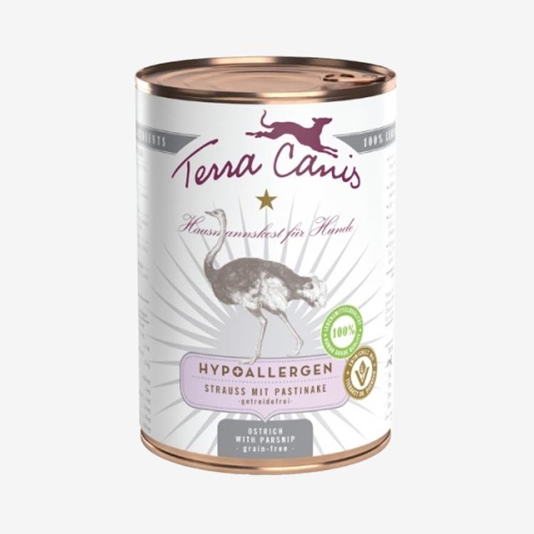 테라카니스 독 하이포알러젠 타조와 파스닙 (400g) 1번째 이미지