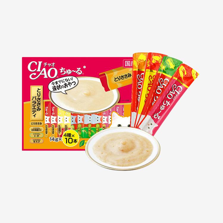 이나바 캣 챠오 츄르 닭가슴살 버라이어티 (14g*40p) 1번째 이미지
