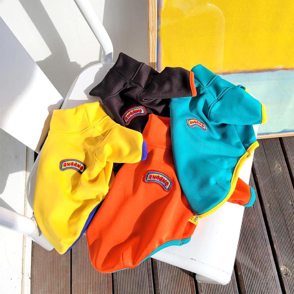 아노아노 화힛팅발열티 옐로 (S-XL) 2번째 이미지