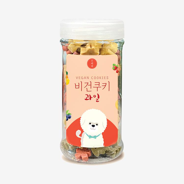 주베베 비건쿠키 과일 5종 (180G) 1번째 이미지