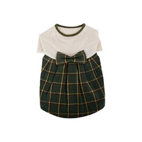 유아러피치 리본 원피스 그린 (S-XL) 1번째 이미지