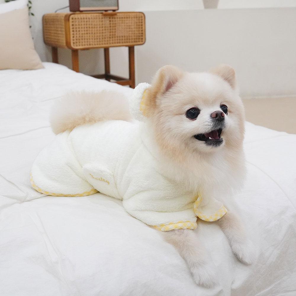 베일리펫 강아지 펫타올 드라이 샤워가운 블루 (B029_BL) 4번째 이미지