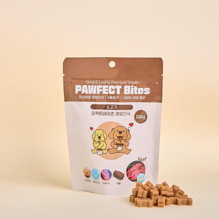 벤지앤레아 퍼펙트바이츠(Pawfect Bites) 소고기 100g 1번째 이미지