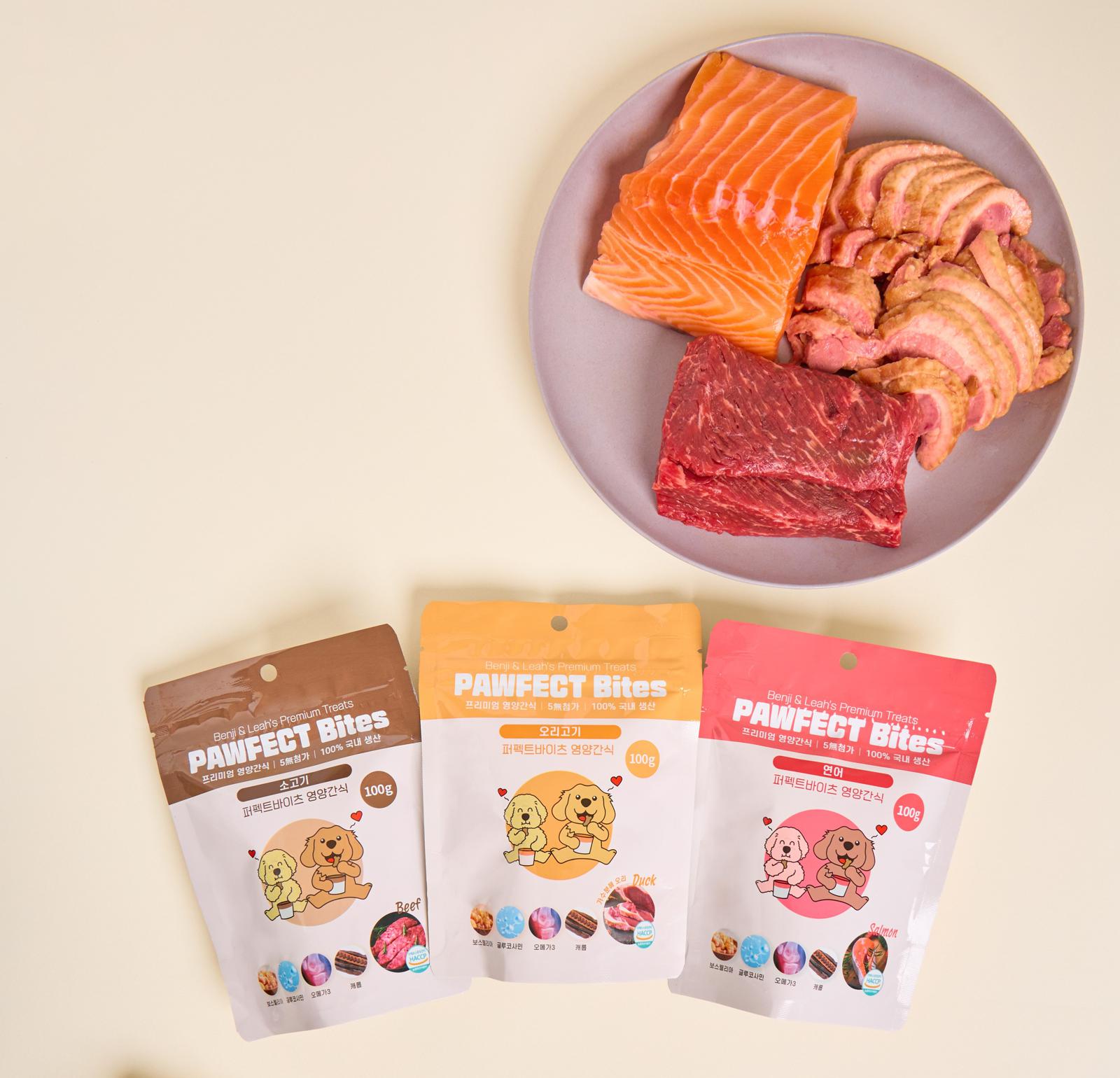 벤지앤레아 퍼펙트바이츠(Pawfect Bites) 연어 100g 4번째 이미지