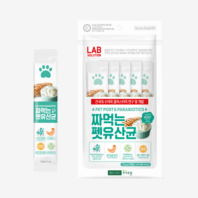 건국유업 짜먹는 펫유산균 60g 1번째 이미지